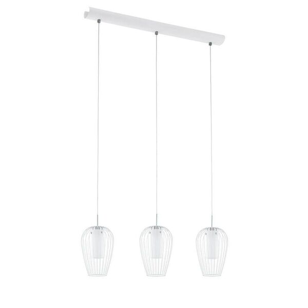Светодиодный подвес VENCINO, [L700, 3х6W (LED), сталь, белый]