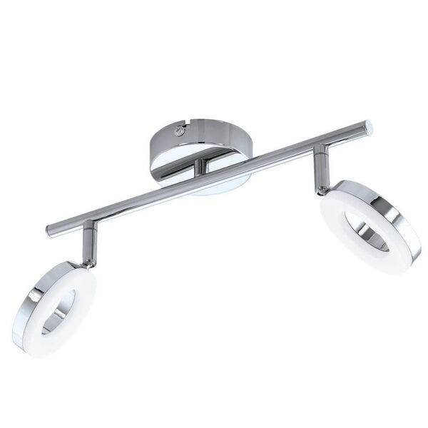 Светодиодный спот GONARO [2х3,8W (LED), L440, сталь, хром/пластик, белый]