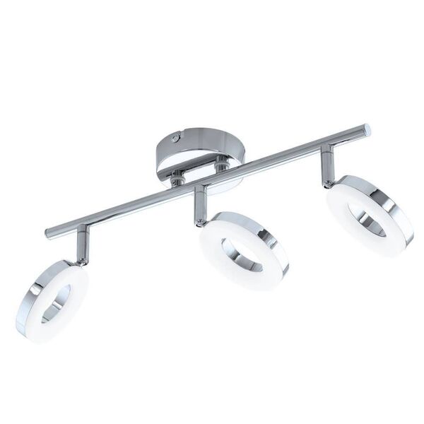 Светодиодный спот GONARO [3х3,8W (LED), L620, сталь, хром/пластик, белый]