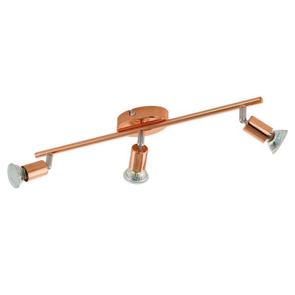 Светодиодный спот BUZZ-COPPER [3х3W (GU10), медный/никель матовый]