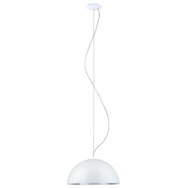 Подвес GAETANO 1, [1х60W (E27), H1500, сталь, белый]