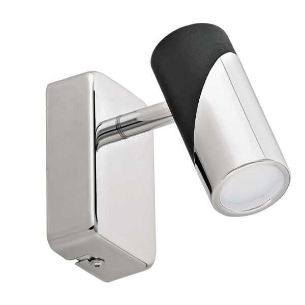 Светодиод. cпот BERNEDO, [1х5W(LED), L60, H100, сталь, алюминий, хром, черный]