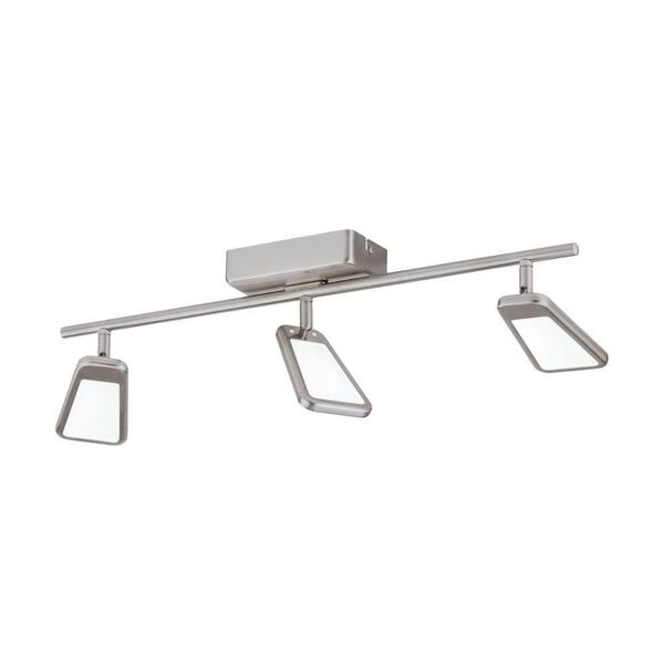 Светодиод. cпот ALCAMO, [3х5,4W(LED), L580, B70, сталь, алюминий, никель мат.]