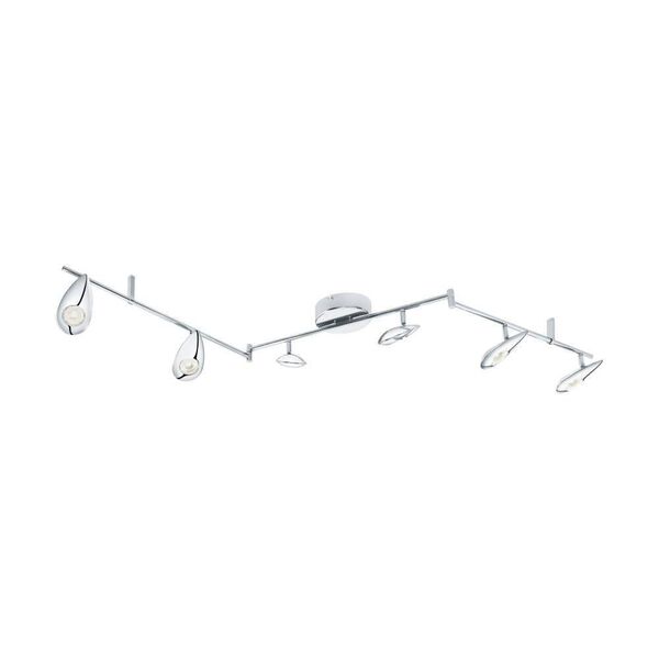 Светодиод. спот PEDREGAL [6х3,3W(LED), L1600, сталь, хром]