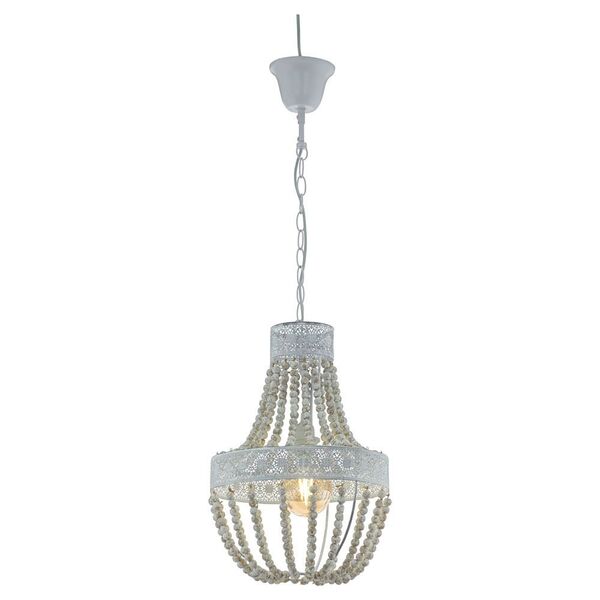 Подвес BARNHILL 1 [1х60W (E27), H1100, сталь, дерево, серая патина]