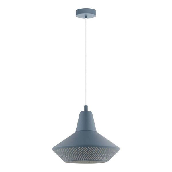 Подвес PIONDRO-P, [1x60W (E27), H1500, сталь, пастель темно-синий]