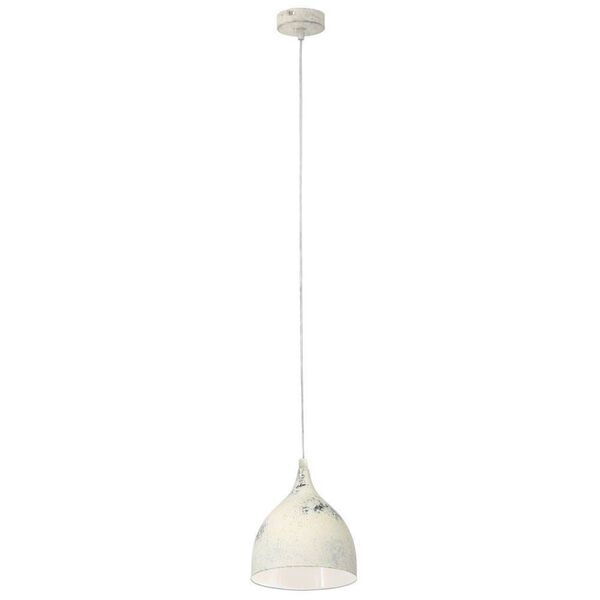 Подвес CORRETO 3, [1х60W (E27), 170, сталь, белый с известью]