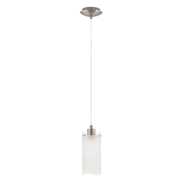 Подвес FELICE, [1X60W (E27), IP20 Лампы E27*1X60W*не включены Сталь / Матовое стекло]