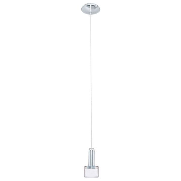 Подвес FABIANA, [1X33W (G9), IP20 Лампы G9-ECO*1X33W*включены Сталь / Матовое стекло]