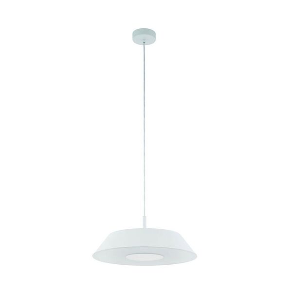 Cветодиод. подвес CARMAZANA [диммир., 17W (LED), ?450, H1100, сталь, белый/сатиновое стекло, белый]