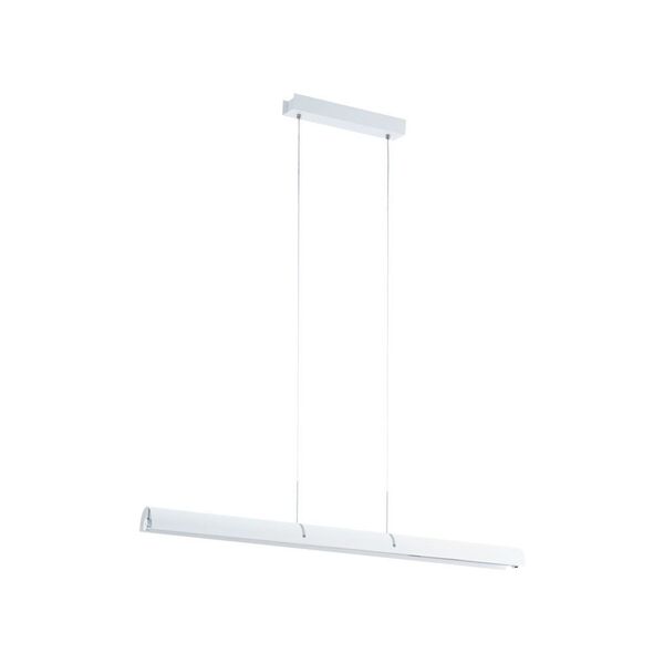 Светодиод. подвес CALDINA [с сенсор. диммером, 21W(LED), L990, B85, H1100, 2500lm, сталь, алюминий, белый, хром]