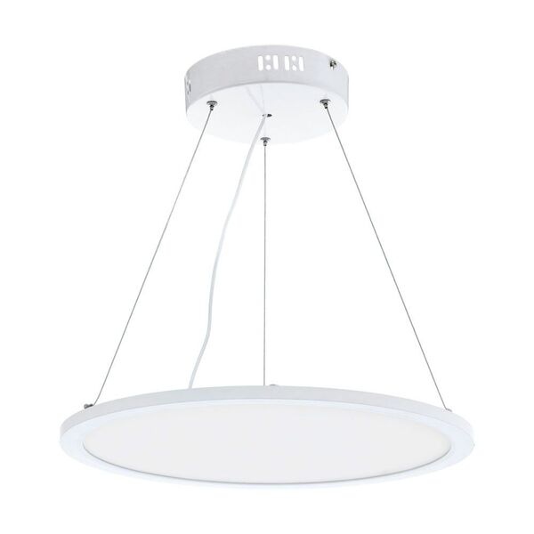 Cветодиод. подвес SARSINA [диммир., 36W(LED), 3600lm, ?450, H1500, алюминий, белый/пластик, белый, нейтр. свет]