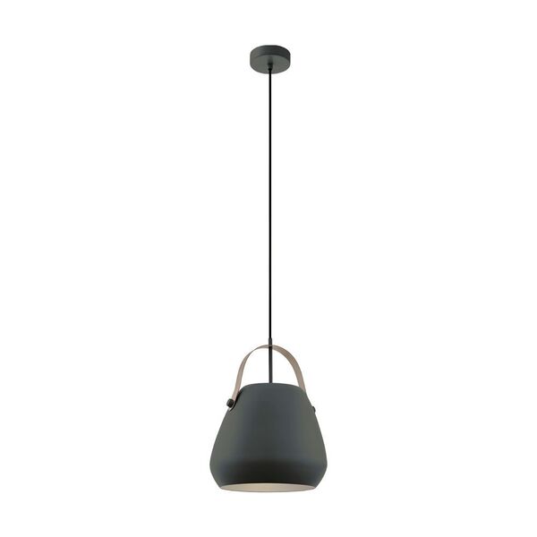 Подвес BEDNALL, [1x60W(E27), сталь, темно-серый, жемчужно-серый]