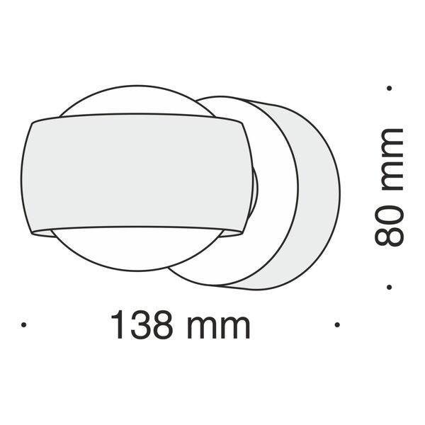 Бра Technical MOD072WL-L8B3K