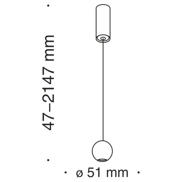 Подвесной светильник Technical P067PL-L5W3K
