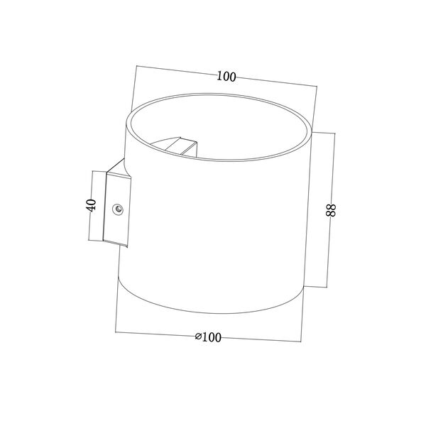 Бра Technical C066WL-01B