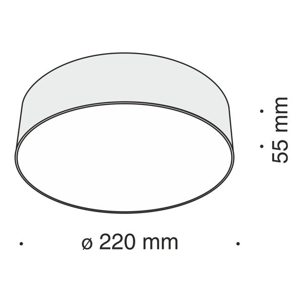 Потолочный светильник Maytoni Zon C032CL-L32W4K