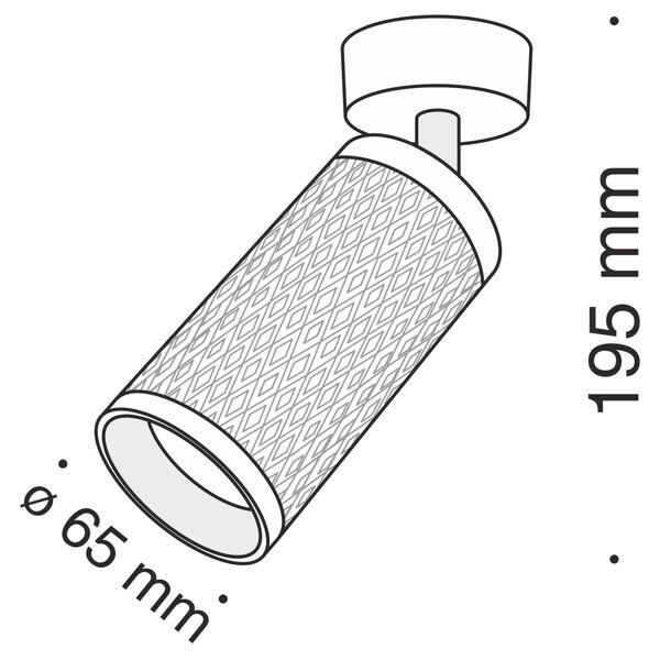 Потолочный светильник Technical C034CL-01G