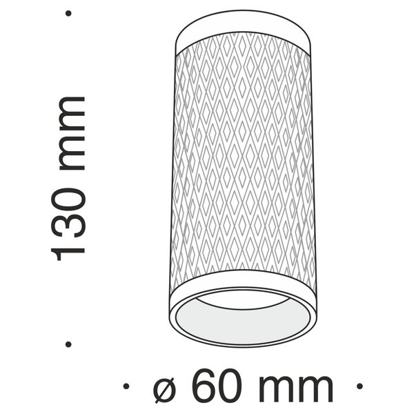 Потолочный светильник Technical C036CL-01G