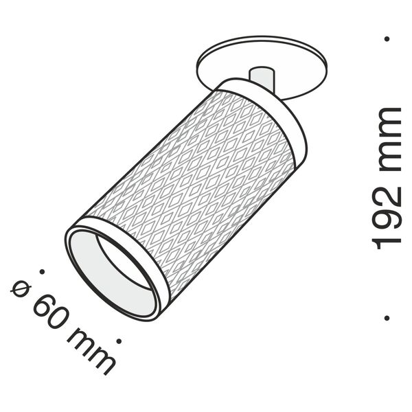 Потолочный светильник Technical C037CL-01B