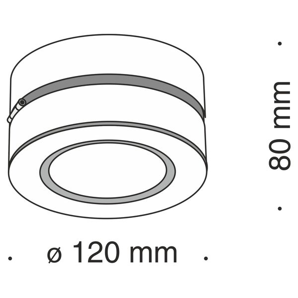 Потолочный светильник Technical C023CL-L20B4K