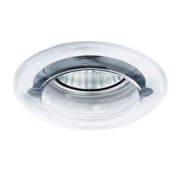 002230 (GM790) Светильник ANELLO TR MR16/HP16  ХРОМ/ПРОЗРАЧНЫЙ (в комплекте)