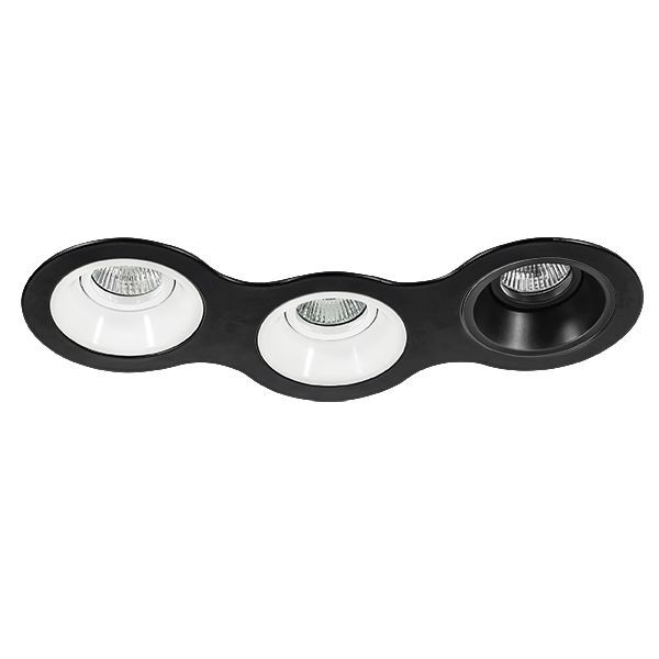 D697060607 Светильник DOMINO ROUND МR16 (214697+214606+214606+214607), шт