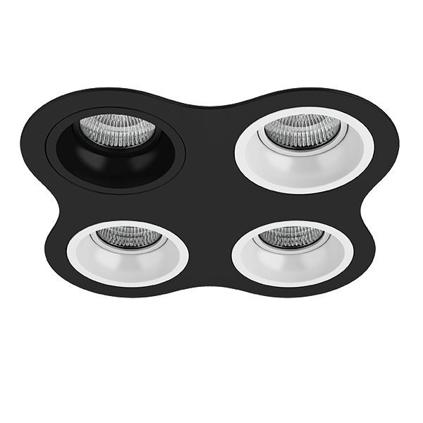 D64707060606 Светильник DOMINO ROUND МR16 (214647+214607+214606+214606+214606), шт