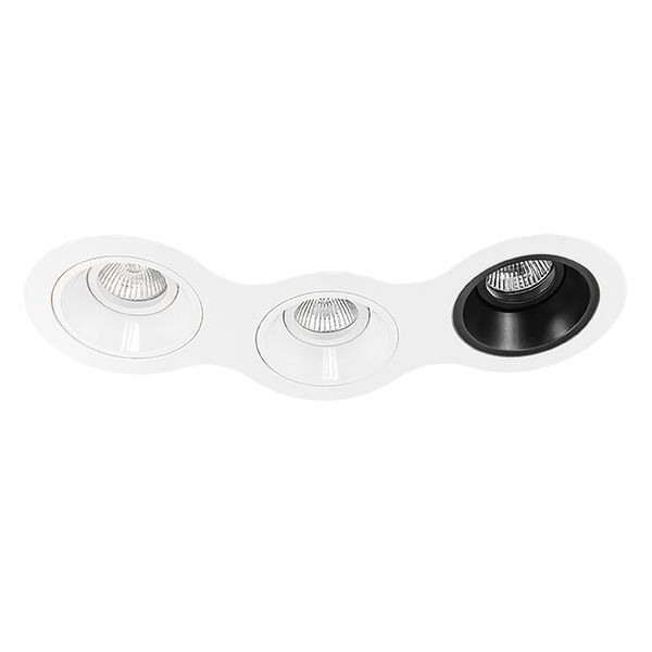 D696060607 Светильник DOMINO ROUND МR16 (214696+214606+214606+214607), шт