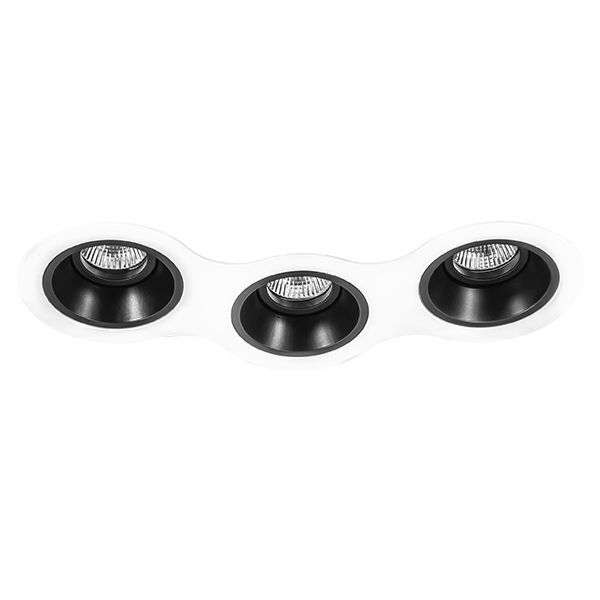 D696070707 Светильник DOMINO ROUND МR16 (214696+214607+214607+214607), шт