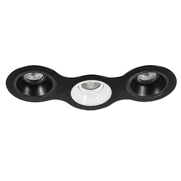 D697070607 Светильник DOMINO ROUND МR16 (214697+214607+214606+214607), шт