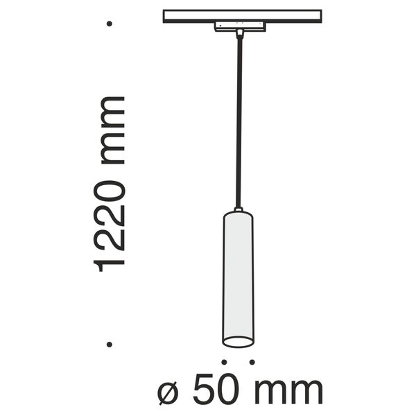 Трековый светильник Technical TR016-2-12W3K-B