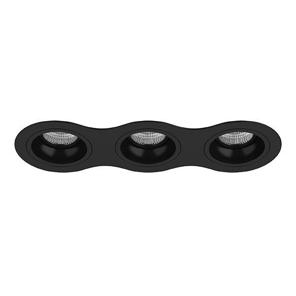 D637070707 Светильник DOMINO ROUND МR16 (214637+214607+214607+214607), шт