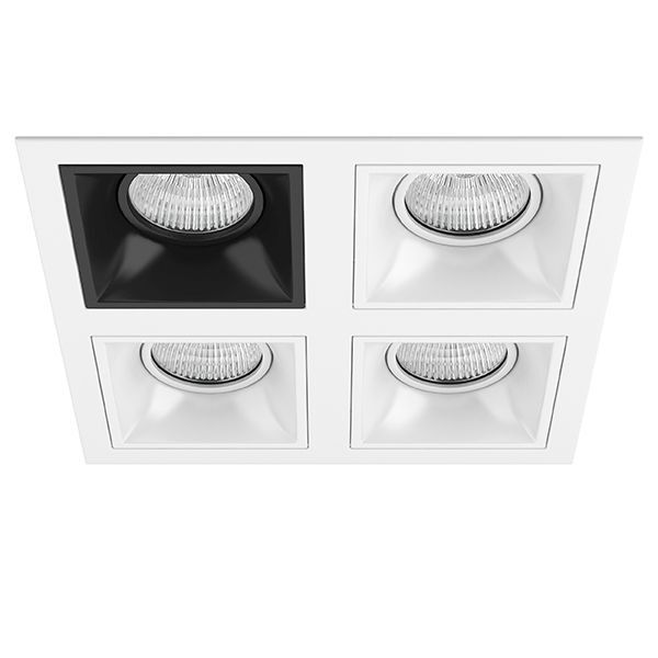 D54607060606 Светильник DOMINO QUADRO МR16 (214546+214507+214506+214506+214506), шт