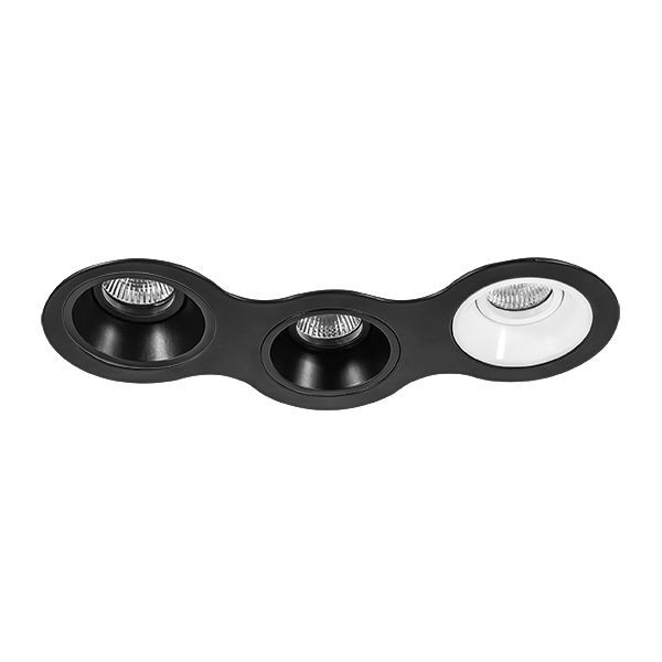 D697070706 Светильник DOMINO ROUND МR16 (214697+214607+214607+214606), шт