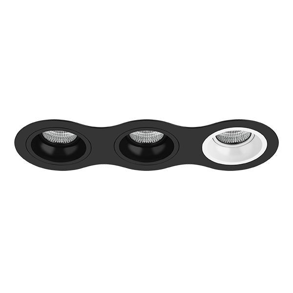 D637070706 Светильник DOMINO ROUND МR16 (214637+214607+214607+214606), шт