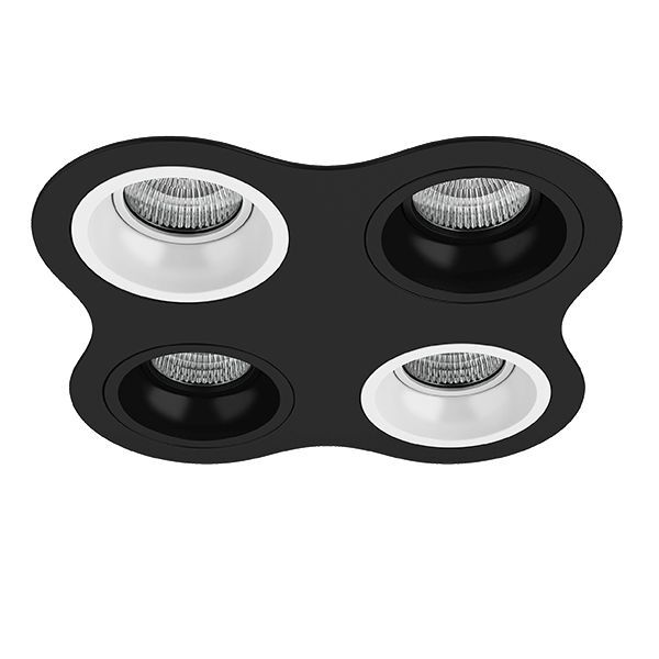 D64706070607 Светильник DOMINO ROUND МR16 (214647+214606+214607+214606+214607), шт