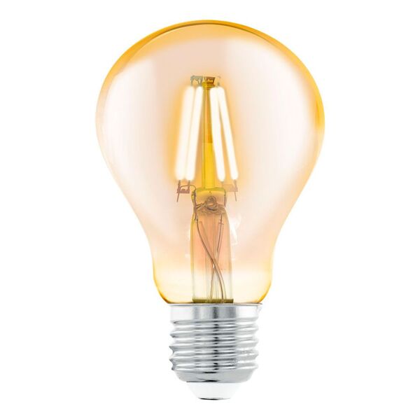 Cветодиодная лампа филаментная EGLO A75 [4W (E27), L135, 2200K, 330lm, янтарь]