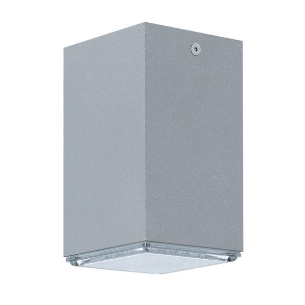 Уличный светодиодный светильник потолочный TABO [1х3,7W (LED), L75, H80, алюминий, серебряный]