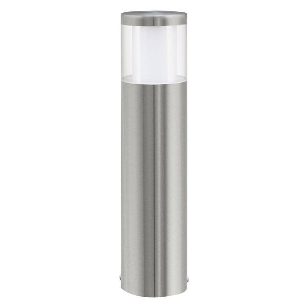 Уличный светодиодный светильник напольный BASALGO 1 [1х3,7W(LED), H450, нерж. сталь/пластик]