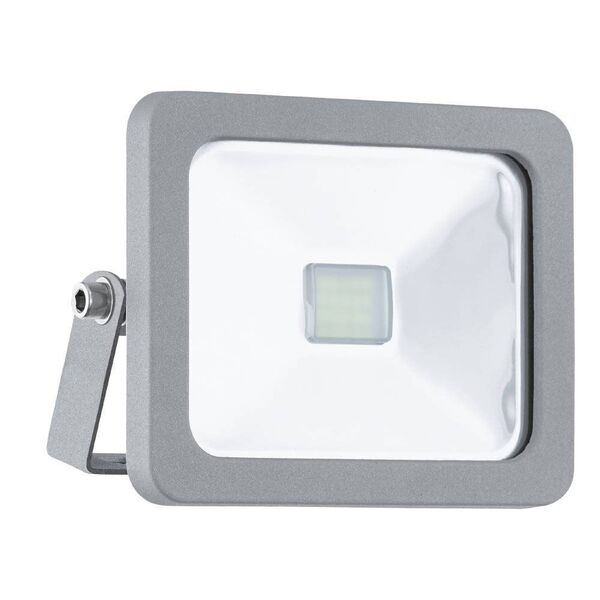 Уличный светодиодный светильник настенный FAEDO 1, [10W (LED), 105х130, IP65, алюминий, серебря]