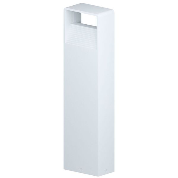 Уличный светодиодный наземный светильник DONINNI [1х5W(LED), L135, B75, H400, алюминий, белый / пластик, прозрачный]