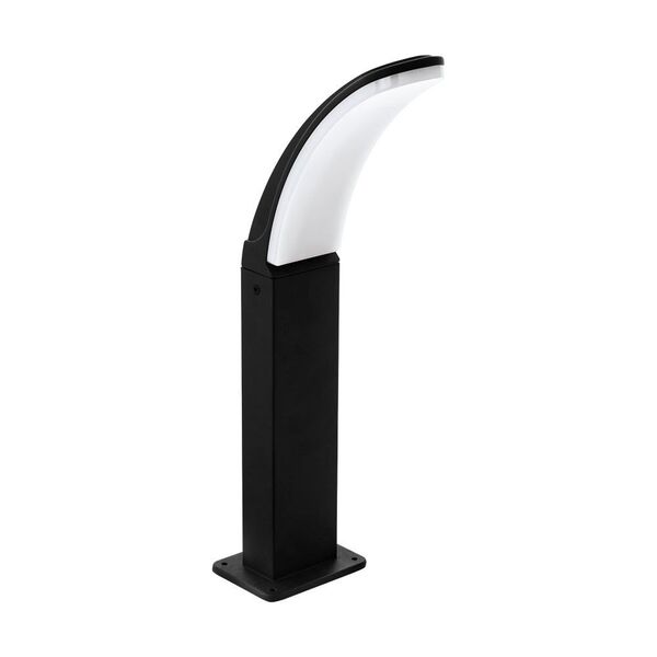 Уличный светод. светильник напольный FIUMICINO [1х11W(LED), 1500lm, H450, алюминий, черный/пластик, белый]