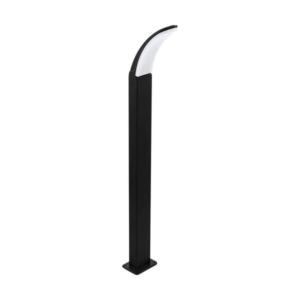 Уличный светод. фонарь FIUMICINO [1х11W(LED), 1500lm, H900, , алюминий, черный/пластик, белый]