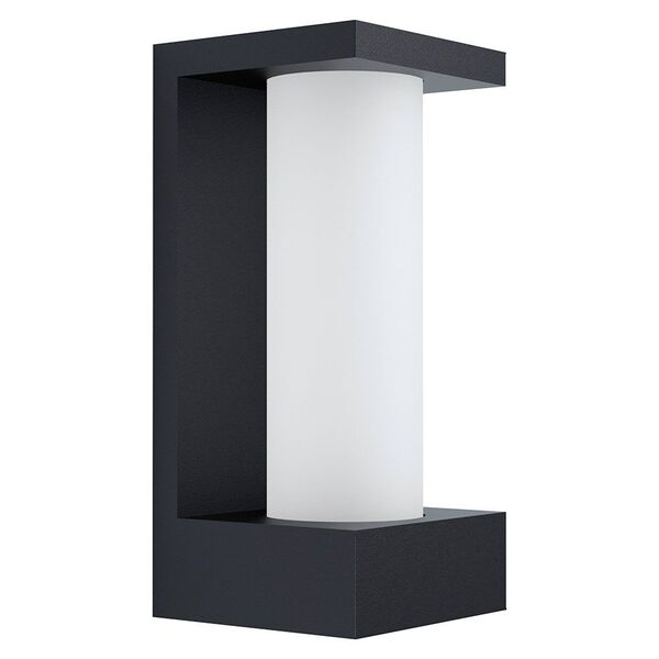 Уличный светод. светильник настенный CIVIDINO, [6W(LED), L120, H260, A115, лит. алюминий, черны]