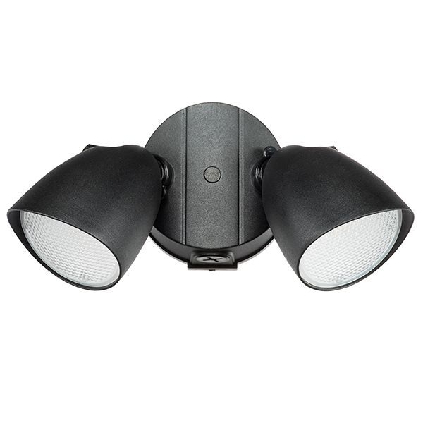 374247 Светильник DIVA LED 2*5W 450LM 60G ЧЕРНЫЙ 4000K IP54 (в комплекте)