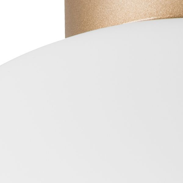 812033 (MX8131-1B-L ) Люстра GLOBO 1х40W E14 champagn gold/white (в комплекте)