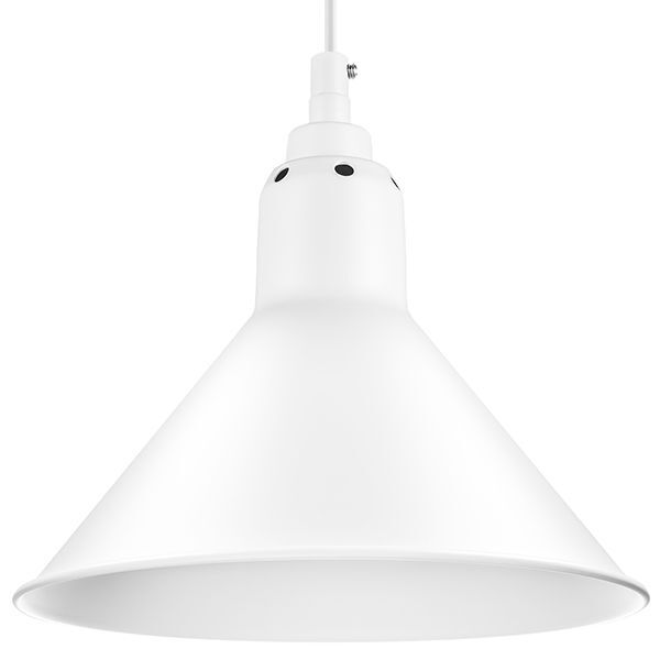 Люстра LOFT [1х40W E14 БЕЛЫЙ (в комплекте)]
