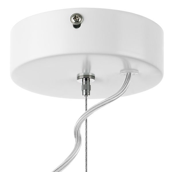 Люстра ARNIA [1х40W E27 БЕЛЫЙ (в комплекте)]