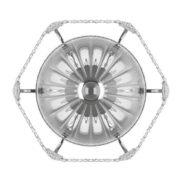 Люстра SCHON [3x60W E14 Silver (в комплекте)]